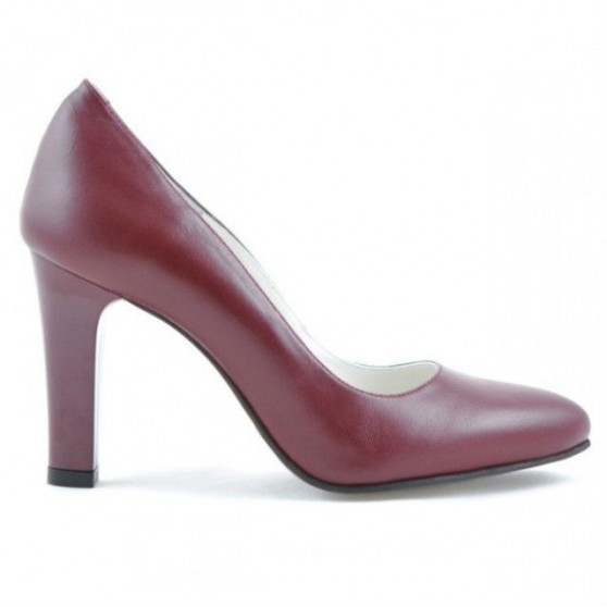 Zapatos elegantes de mujer 1243 granate