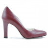 Zapatos elegantes de mujer 1243 granate