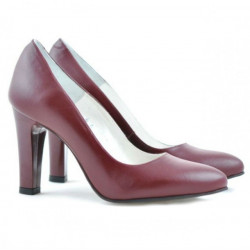 Zapatos elegantes de mujer 1243 granate