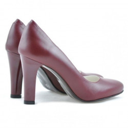 Zapatos elegantes de mujer 1243 granate