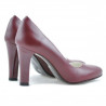 Zapatos elegantes de mujer 1243 granate
