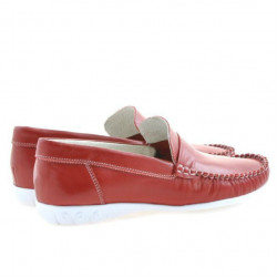 Mocasines mujer 189 rojo