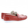 Mocasines mujer 189 rojo