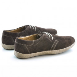 Zapatos casuales para hombres 774 café velur