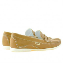 Mocasines de mujer 661 marrón encerado