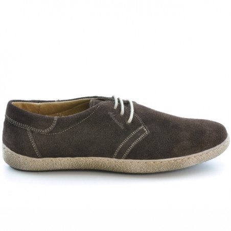 Zapatos casuales para hombres 774 café velur