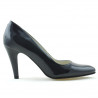 Zapatos elegantes de mujer 1234 charol índigo