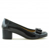 Zapatos casuales/elegantes mujer 636 charol negro