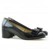 Zapatos casuales/elegantes mujer 636 charol negro