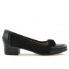 Zapatos casuales/elegantes de mujer 650 laca negro combinado