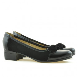 Zapatos casuales/elegantes de mujer 650 laca negro combinado