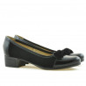 Zapatos casuales/elegantes de mujer 650 laca negro combinado