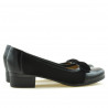 Zapatos casuales/elegantes de mujer 650 laca negro combinado