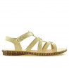 Sandalias de mujer 595 beige 1