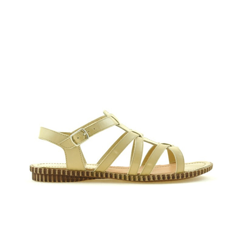 Sandalias de mujer 595 beige 1
