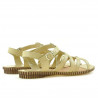 Sandalias de mujer 595 beige 1