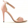 Sandalias mujer 1238 charol rosa